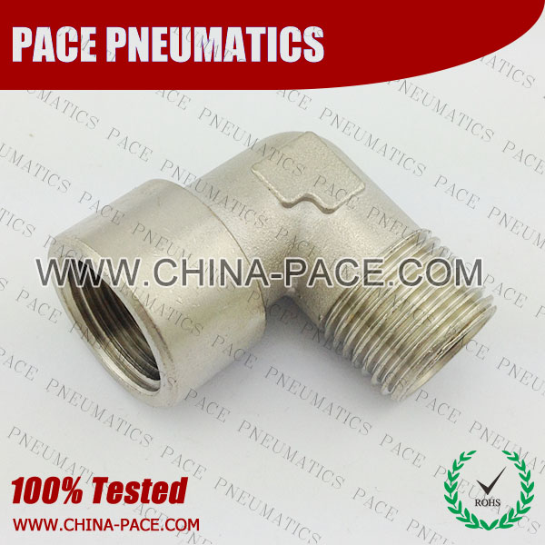 Plmf,Brass air connector, brass fitting,Pneumatic Fittings, Air Fittings, one touch tube fittings, Nickel Plated Brass Push in Fittings